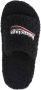Balenciaga Sandalen "Furry" Slide Sandals – Black in zwart - Thumbnail 3