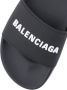 Balenciaga Sandalen "Pool Side" Slide Sandals – Black in zwart - Thumbnail 3