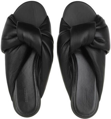 Balenciaga Slippers Drapy Sandal in zwart