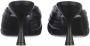 Balenciaga Slippers Drapy Sandal Leather in zwart - Thumbnail 2