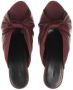 Balenciaga Slippers Drapy Sandal Leather in paars - Thumbnail 2