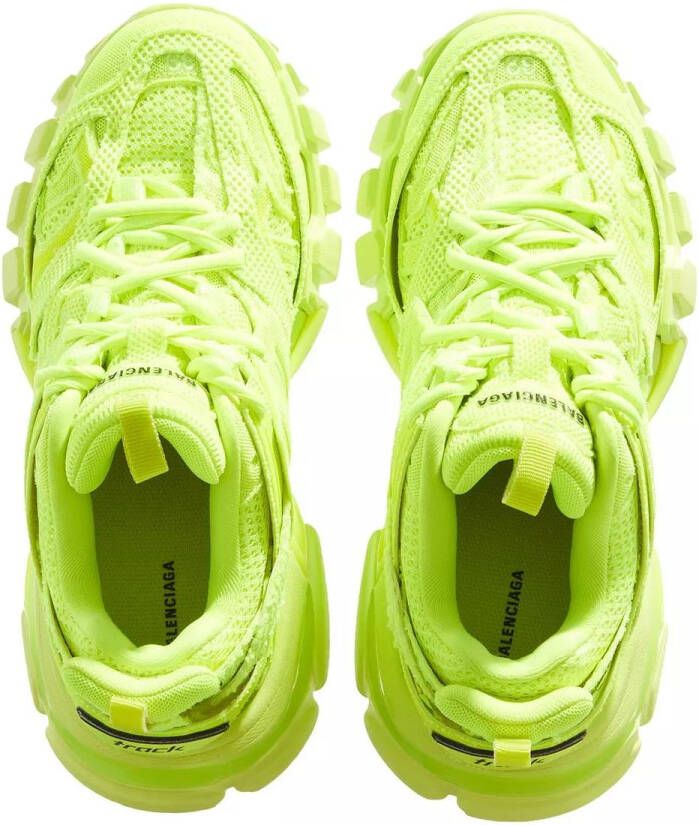 Balenciaga Sneakers Full Mesh Track Sneaker in geel