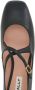 Bally Zwarte Leren Ballerina Platte Schoenen Black Dames - Thumbnail 8