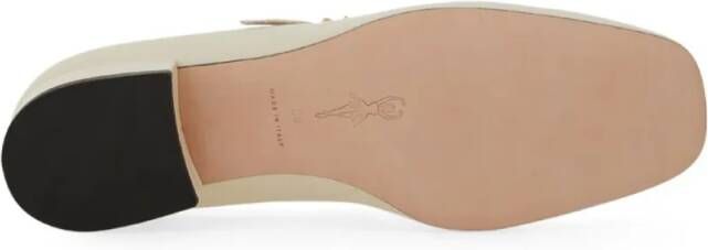 Bally Hoge hakken Classic Mary Jane Pumps in crème