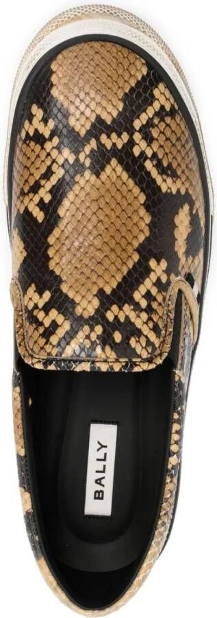 Bally Low-Top Sneakers Santa Ana Slip-on Sneakers in bruin