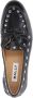 Bally Pointed Toe Slip-On Moccasins With Lace Closure in zwart - Thumbnail 3