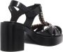 Bally Sandalen Pasely 85-Studs in zwart - Thumbnail 2