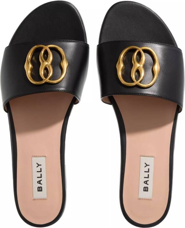 Bally Slippers Ghis in zwart