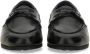 Bally Smooth Leather Loafers With Decorative Lacing in zwart - Thumbnail 2