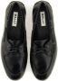 Bally Smooth Leather Loafers With Decorative Lacing in zwart - Thumbnail 4