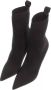 Balmain Moneta gebreide enkellaarzen Zwart - Thumbnail 11
