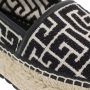 Balmain Espadrilles Alex Espadrilles With Jacquard Monogram in beige - Thumbnail 6