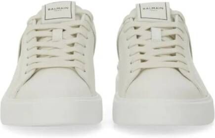 Balmain Low-Top Sneakers B-Court Sneaker in wit