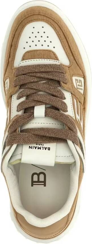 Balmain Low-Top Sneakers 'B-Court' Sneakers in beige