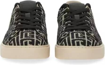 Balmain Low-Top Sneakers "B-Court" Sneakers in zwart