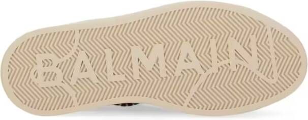 Balmain Low-Top Sneakers "B-Court" Sneakers in zwart