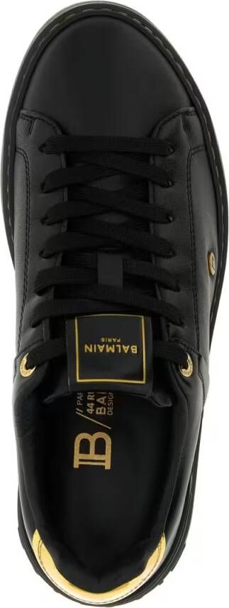 Balmain Low-Top Sneakers 'B-Court' Sneakers in zwart