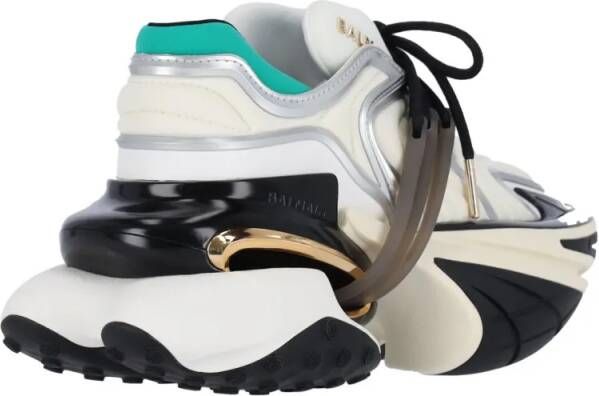 Balmain Low-Top Sneakers Chunky Platform Sneakers With Textured Rubber Sole in meerkleurig