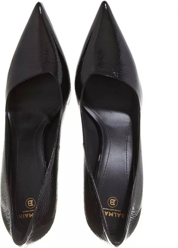 Balmain Moneta pumps met puntige neus Zwart - Foto 8