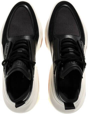 Balmain Lage B-Bold sneakers van leer metaal en suède. Black Dames - Foto 11