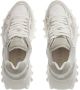 Balmain B-East trainer van leer suède en mesh. White Dames - Thumbnail 10