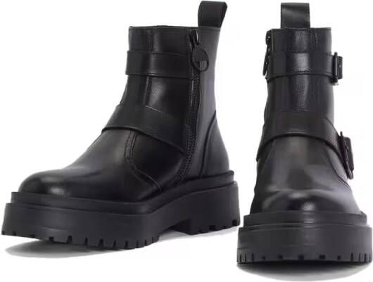 Barbour Boots Tasmin Double-Buckle Chelsea Boots in zwart