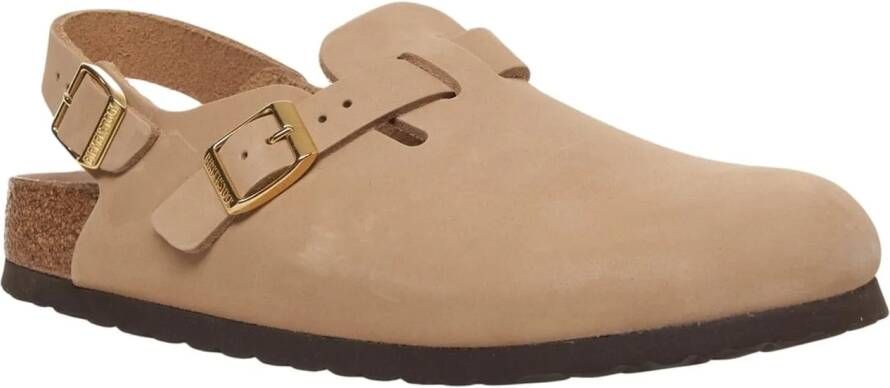 Birkenstock Slippers & Mules "Tokio" Slingback Mules – Beige in beige
