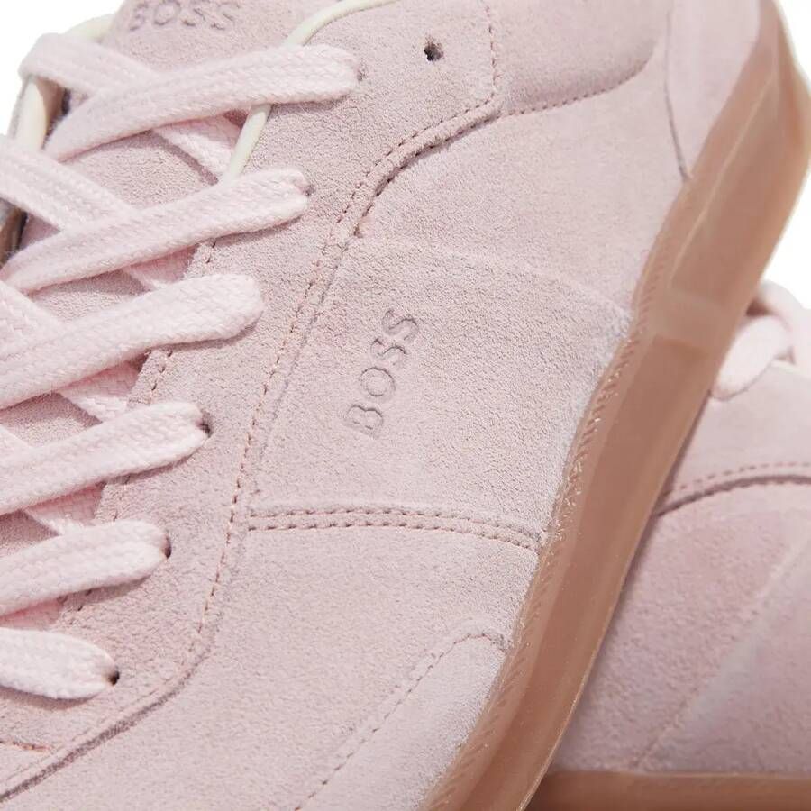 Boss Low-Top Sneakers Brenta Tenn in poeder roze