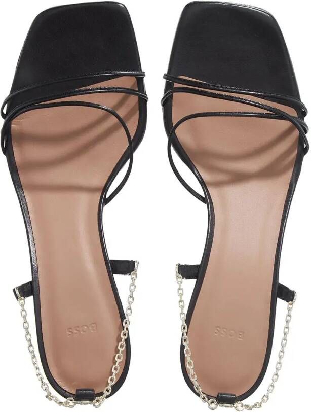 Boss Sandalen met hak Charlize San50 in zwart