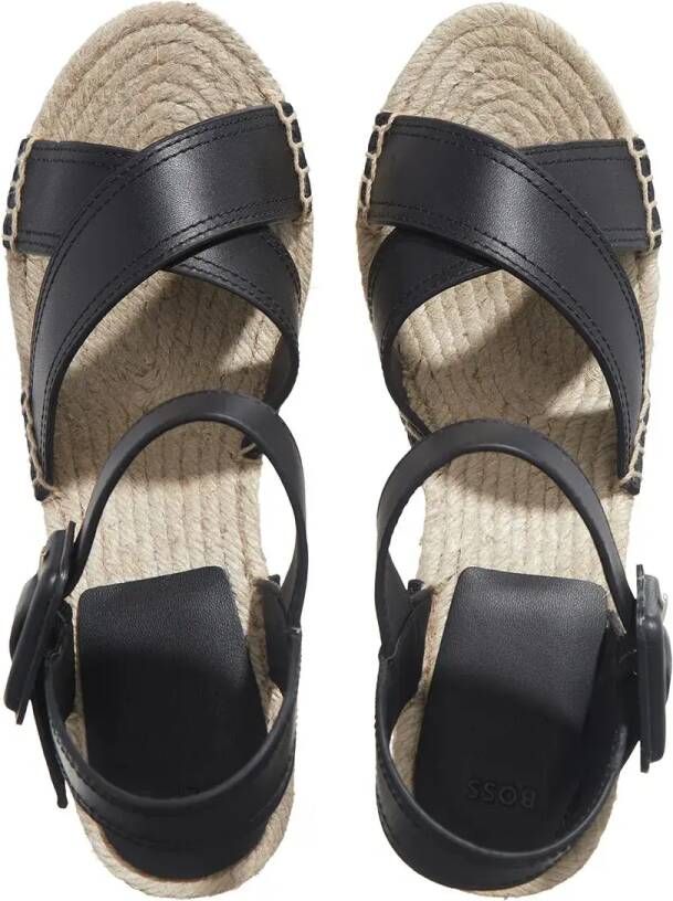 Boss Sandalen met hak Madeira Sandwdg in zwart
