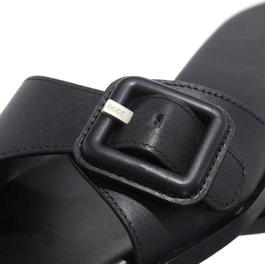 Boss Slippers & Mules Charlize Slid10 in zwart