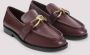 Bottega Veneta Burgundy Leather Loafers in bruin - Thumbnail 3