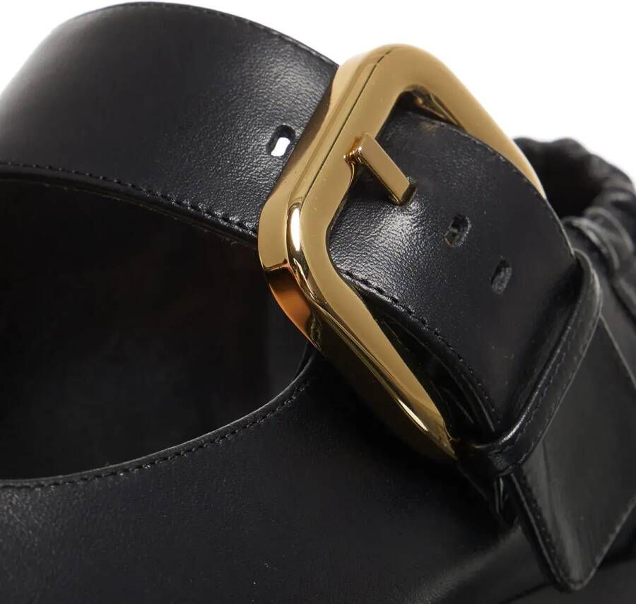 Bottega Veneta Loafers Mary Jane Astaire Ballerinas in zwart