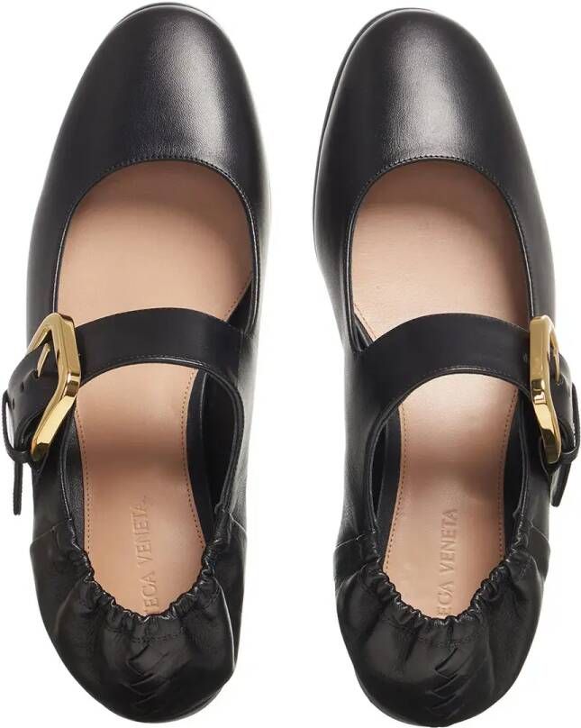 Bottega Veneta Loafers Mary Jane Astaire Ballerinas in zwart