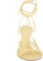 Bottega Veneta Sandalen Dot Leather Sandals Beige in beige - Thumbnail 3