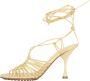 Bottega Veneta Sandalen Dot Leather Sandals Beige in beige - Thumbnail 4