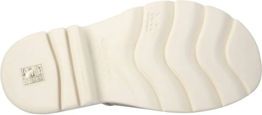 Bottega Veneta Sandalen Flash White in beige