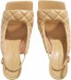 Bottega Veneta Sandalen Padded Slingback Sandals in beige - Thumbnail 2
