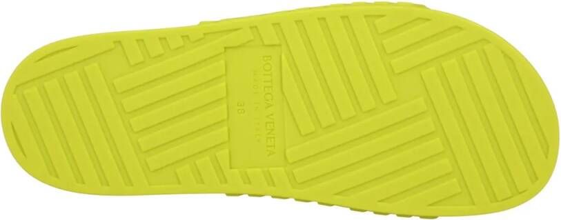 Bottega Veneta Sandalen Resort Slides Kiwi in groen