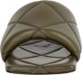 Bottega Veneta Sandalen Rubber Lido Slide Green in groen - Thumbnail 4