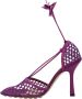 Bottega Veneta Sandalen Stretch Lace-Up Sandal Violet in paars - Thumbnail 2
