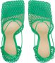 Bottega Veneta Sandalen Stretch Sandals in groen - Thumbnail 2
