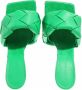 Bottega Veneta Sandalen The Lido Sandals Intrecciato in groen - Thumbnail 2