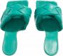 Bottega Veneta Sandalen The Lido Sandals Intrecciato in groen - Thumbnail 2