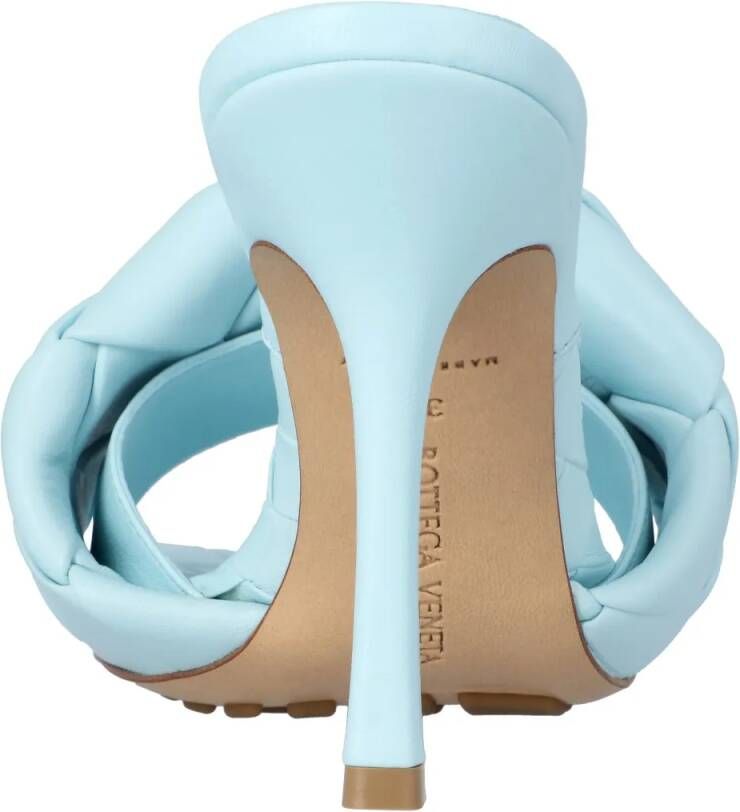 Bottega Veneta Slippers & Mules Lido Mule Blue in blauw