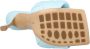 Bottega Veneta Slippers & Mules Lido Mule Blue in blauw - Thumbnail 3