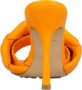 Bottega Veneta Slippers & Mules Lido Mule Orange in oranje - Thumbnail 2