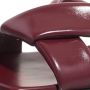 Bottega Veneta Slippers & Mules Riva Mules in rood - Thumbnail 3