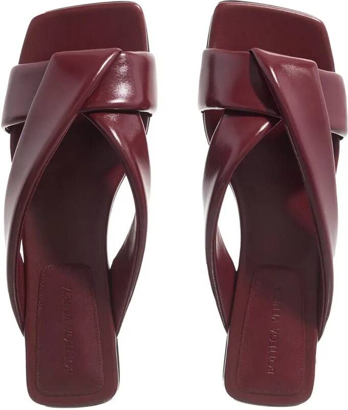 Bottega Veneta Slippers & Mules Riva Mules in rood