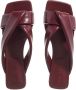 Bottega Veneta Slippers & Mules Riva Mules in rood - Thumbnail 4